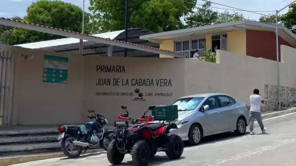 Padres de familia se percataron del robo Padres de familia se percataron del robo
