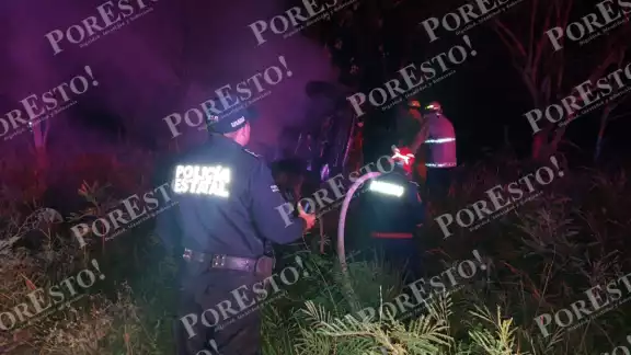 El empresario habría muerto calcinado después del choque