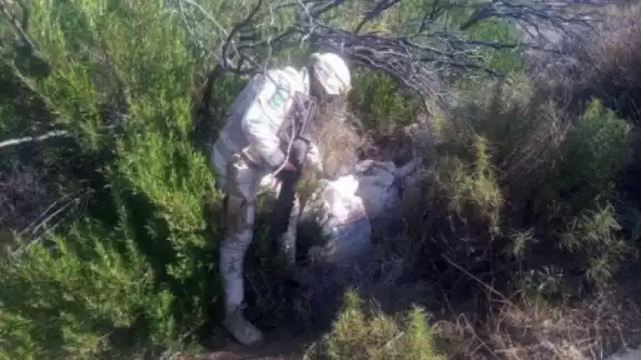 Personal del Ejército Mexicano realizó el aseguramiento de 250 kilos de probable metanfetamina Personal del Ejército Mexicano realizó el aseguramiento de 250 kilos de probable metanfetamina