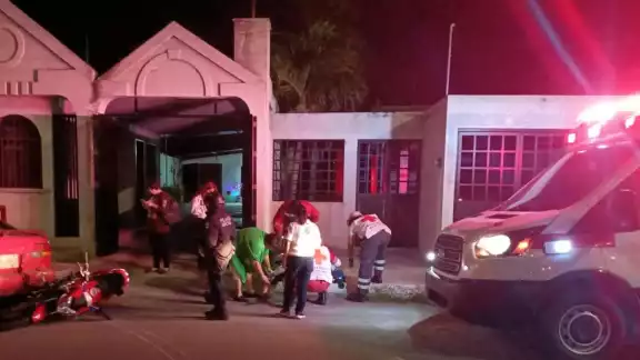 Para suerte del afectado, los mismos pobladores se encargaron de hablar al 911 Para suerte del afectado, los mismos pobladores se encargaron de hablar al 911