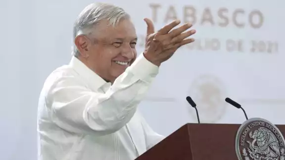 Durante su conferencia de prensa, López Obrador hizo un llamado para terminar con el bloqueo a Cuba por parte de países. Foto: Cuartoscuro Durante su conferencia de prensa, López Obrador hizo un llamado para terminar con el bloqueo a Cuba por parte de países. Foto: Cuartoscuro