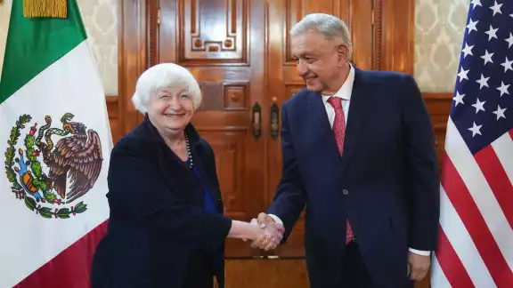 AMLO destacó la buena relación entre México y Estados Unidos AMLO destacó la buena relación entre México y Estados Unidos