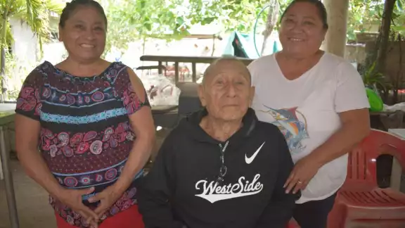 Él registró de la edad longeva de este poblador de Chuburná ya se encuentra inmerso en las estadísticas del INEGI