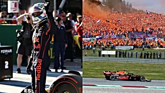 Verstappen dejó atrás a Leclerc y Sainz Jr. en el GP de Austria, ganando la Pole Position para la carrera de mañana Verstappen dejó atrás a Leclerc y Sainz Jr. en el GP de Austria, ganando la Pole Position para la carrera de mañana