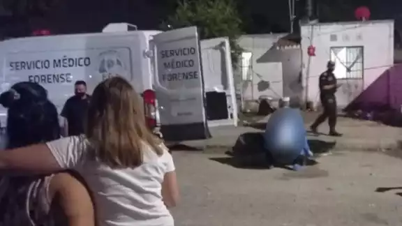 Personal del Servicio Médico Forense (Semefo) se encargó de las diligencias para el levantamiento del cadáver