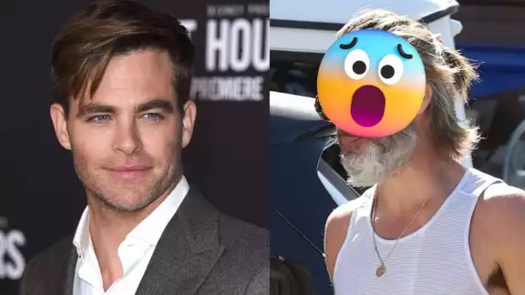 El cambio de look de Chris Pine hace que le lluevan críticas El cambio de look de Chris Pine hace que le lluevan críticas