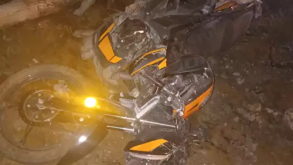 El motociclista aparentemente estaba alcoholizado El motociclista aparentemente estaba alcoholizado