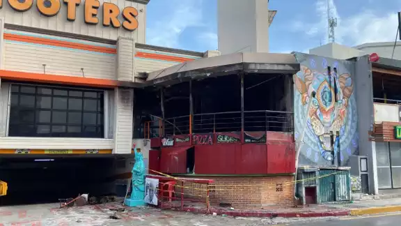 Cuerpos de rescate fueron alertados esta mañana sobre el siniestro