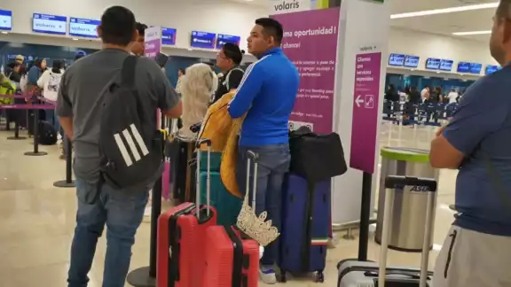 No se sabe la razón por la cual Volaris cancelo el vuelo de llegada No se sabe la razón por la cual Volaris cancelo el vuelo de llegada