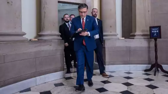 Mike Johnson Presidente de la Cámara de Representantes de los Estados Unidos