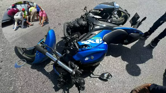 El extranjero invadió el carril del lesionado, al desconocer las reglas de tránsito local