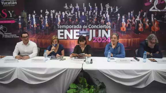También señaló que el repertorio de este primer programa incluye Danzas Sinfónicas