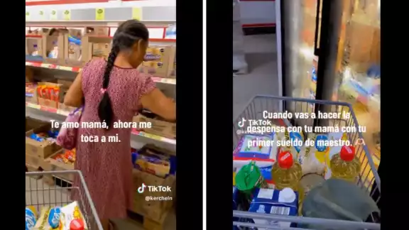 El gesto del joven conmovió a los usuarios en redes sociales El gesto del joven conmovió a los usuarios en redes sociales