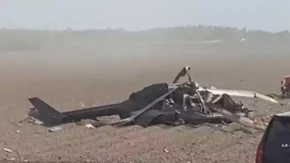 Helicóptero de la Guardia Nacional de EU se desploma en Texas y deja 2 muertos