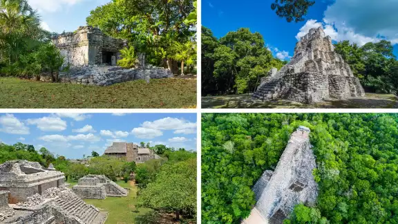 Estas zonas arqueológicas en Quintana Roo ofrecen una mirada fascinante a la rica historia de la civilización maya Estas zonas arqueológicas en Quintana Roo ofrecen una mirada fascinante a la rica historia de la civilización maya
