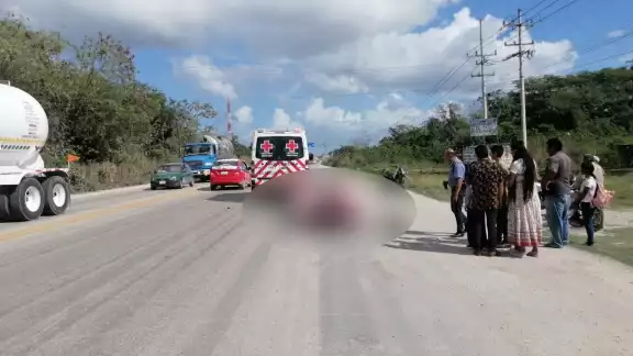 El hombre murió de manera instantánea