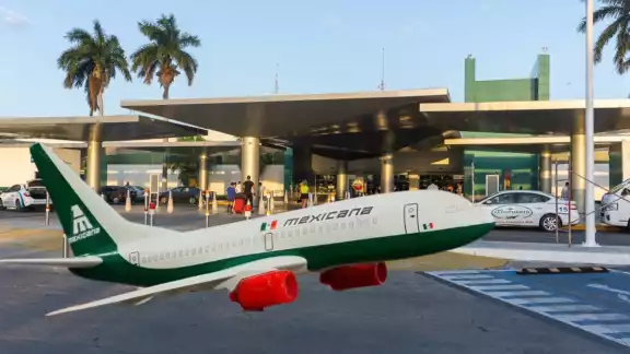 Los aeropuertos de Península de Yucatán sí contarán con los servicios de Mexicana de Aviación