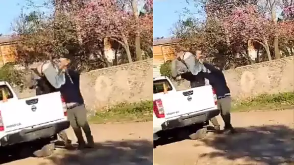 Los vecinos actuaron al ver que la policía hacía poco. Foto: Especial Los vecinos actuaron al ver que la policía hacía poco. Foto: Especial