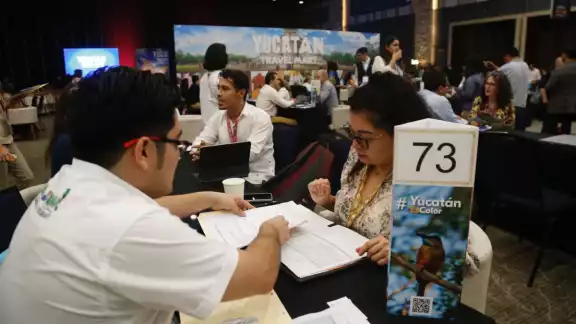 El evento fue inaugurado por Michelle Fridman, secretaria de Turismo de Yucatán El evento fue inaugurado por Michelle Fridman, secretaria de Turismo de Yucatán