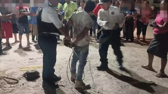 El detenido fue llevado a los separos de la Dirección de Seguridad Pública El detenido fue llevado a los separos de la Dirección de Seguridad Pública