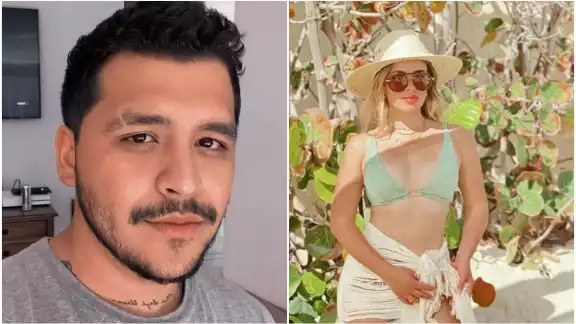 Christian Nodal causó polémica luego de que circulara un video donde aparece al lado de su exnovia, María Fernanda, festejando el 14 de febrero Christian Nodal causó polémica luego de que circulara un video donde aparece al lado de su exnovia, María Fernanda, festejando el 14 de febrero