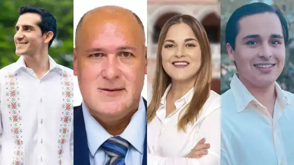 Rommel Pacheco, Juan José Stiles Ramos, Cecilia Patrón y Gerardo Ocampo son candidatos a la Alcaldía de Mérida