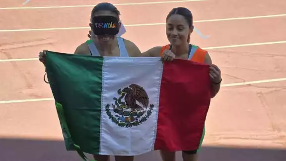 La paratleta yucateca Zagía Camacho May en Chile