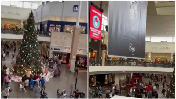 En redes sociales se volvieron virales unos videos del tiroteo registrado en un centro comercial de Carolina del Norte en pleno Black Friday En redes sociales se volvieron virales unos videos del tiroteo registrado en un centro comercial de Carolina del Norte en pleno Black Friday
