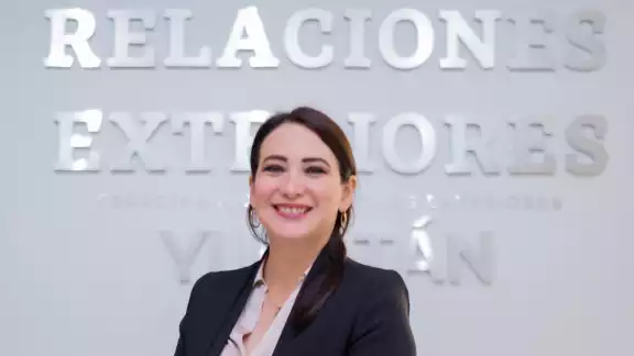 Mariana Cruz estuvo al frente de la Secretaría de Relaciones Exteriores en Yucatán durante tres años Mariana Cruz estuvo al frente de la Secretaría de Relaciones Exteriores en Yucatán durante tres años
