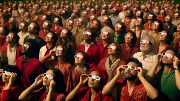 Los científicos recomiendan vestir de rojo o verde durante el eclipse, por esta razón Los científicos recomiendan vestir de rojo o verde durante el eclipse, por esta razón