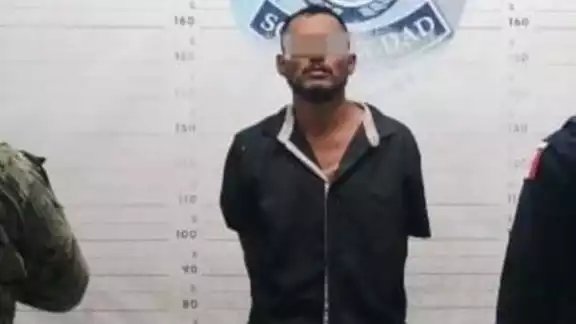 El tabasqueño portaba un arma y cartuchos al momento de su detención El tabasqueño portaba un arma y cartuchos al momento de su detención