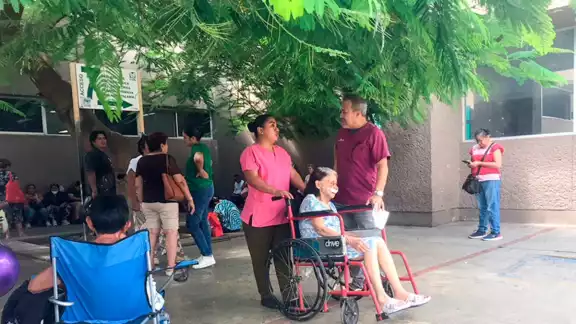 Cabe recordar que los pacientes permanecen así hasta que son canalizados cuando hay un lugar disponible