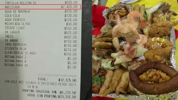El restaurante está ubicado enfrente del Malecón de Camepche 
