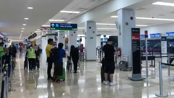 Como cada jornada dominical, los vuelos con mayor frecuencia fueron a la Ciudad de México