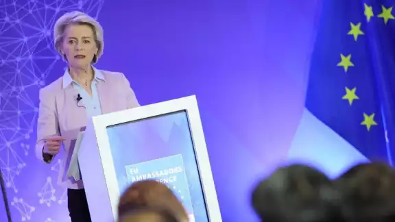 Ursula von der Leyen, presidenta del Ejecutivo comunitario Ursula von der Leyen, presidenta del Ejecutivo comunitario