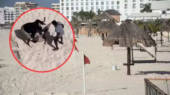 Presunto narcomenudistas atacaron a un hombre por no pagar derecho de piso en Cancún