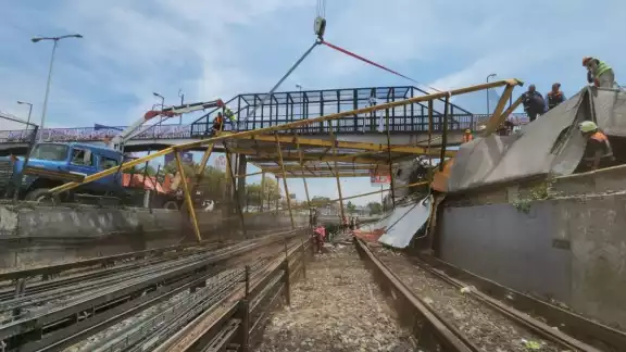 Así terminaron las vías del Metro en CDMX Así terminaron las vías del Metro en CDMX
