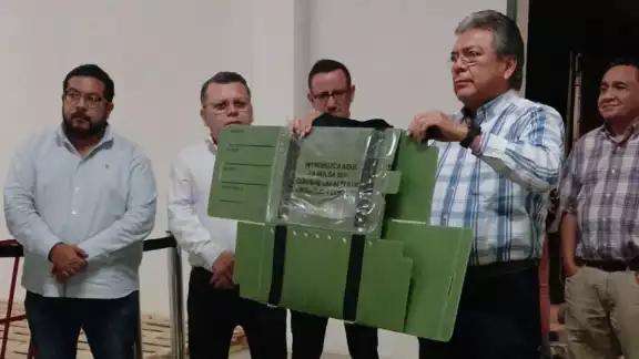 Así luce el material electoral Así luce el material electoral
