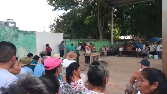 Los ejidatarios señalan que no se debe contar a quienes no colaboran con los demás Los ejidatarios señalan que no se debe contar a quienes no colaboran con los demás
