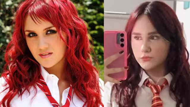 Roberta Pardo y la joven brasileña. Foto: Especial