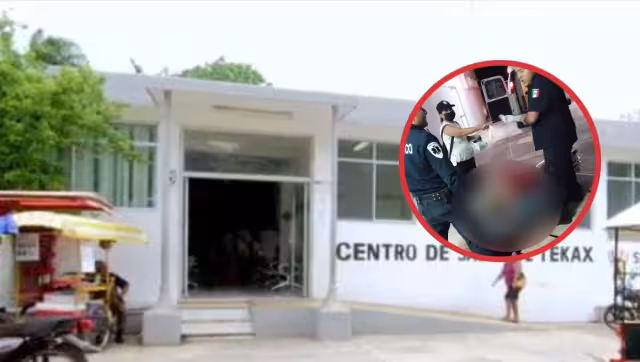 El hombre fue trasladado al Hospital General, pero ya no tenía signos vitales