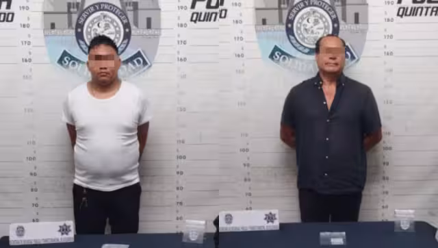Los dos taxistas quedaron a disposición de la Fiscalía de Quintana Roo