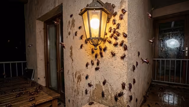 Los cuclines suelen aparecer en las casas tiempo después de que deja de llover