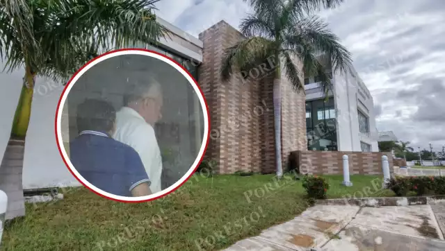 Posteriormente, el exrector fue trasladado al Cereso de Kobén, donde permanece bajo proceso.