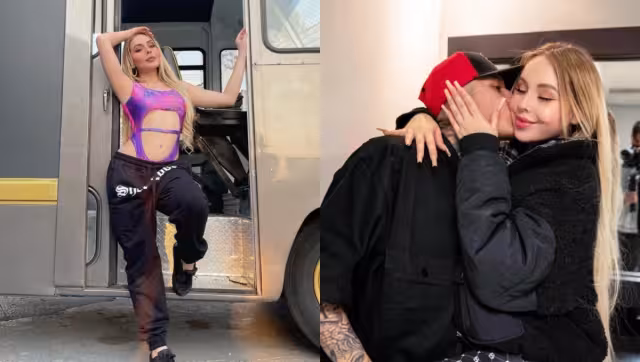 Santa Fe Klan y su novia, Maya Nazor, dieron a conocer que esperan a su primer hijo