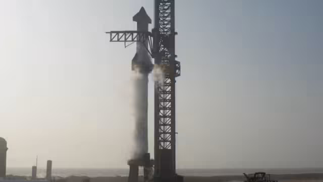 Segundo antes del lanzamiento. Foto: Especial