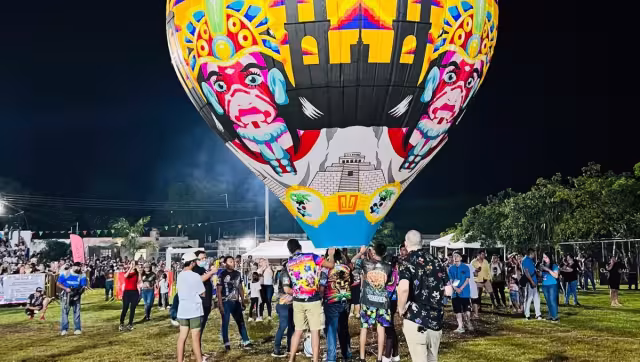 El Festival del Globo Maya en Tahmek comienza este viernes