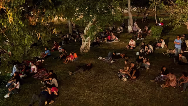 El cine al aire libre sigue realizándose en el Parque La Plancha de Mérida
