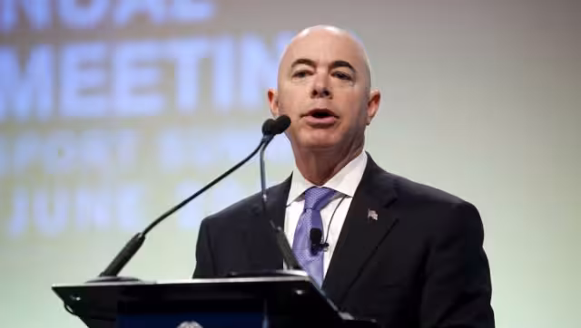 Alejandro Mayorkas, jefe del Departamento de Seguridad Nacional de Estados Unidos