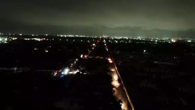 Mahualenses expresan su molestia por apagones constantes